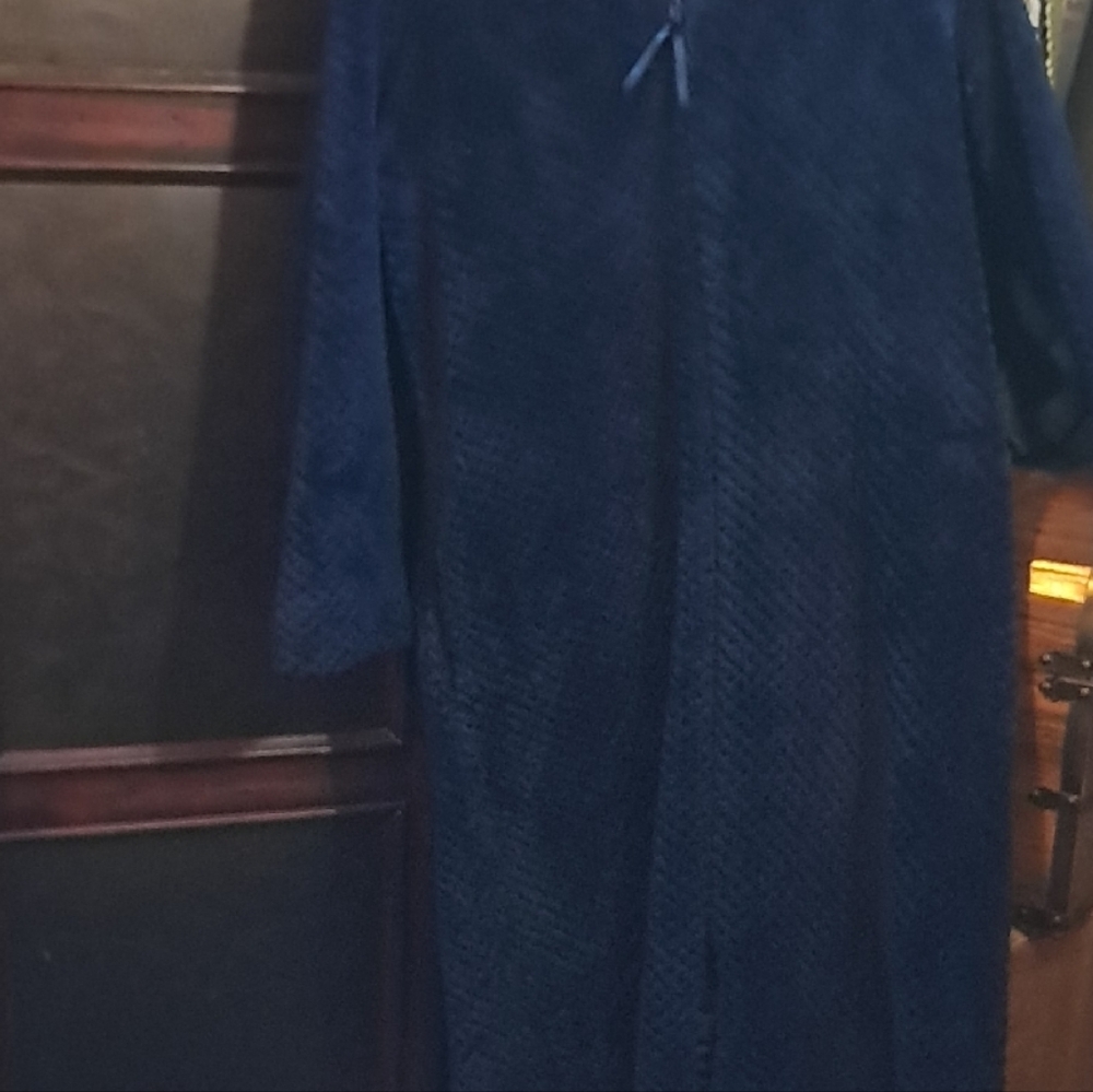 Women's Navy Blue Robe
